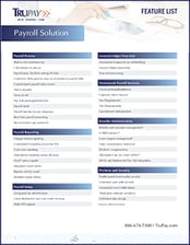 Payroll Software Features