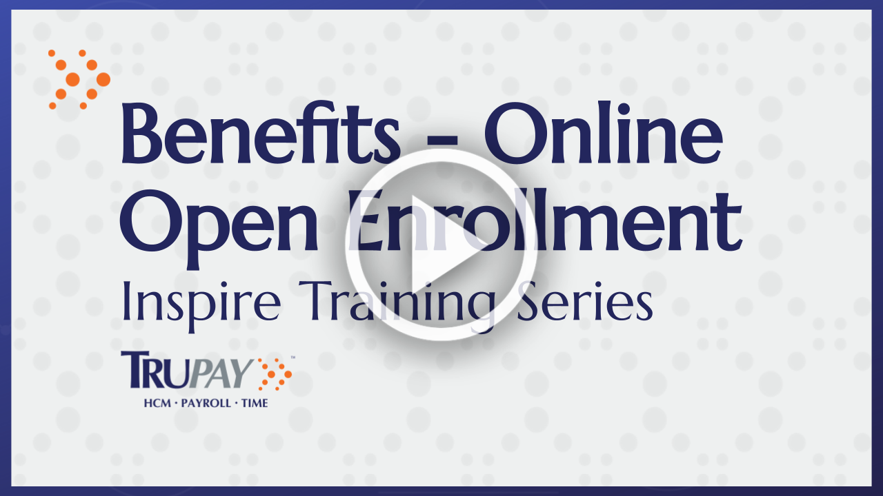 Benefits - Online Open Enrollment