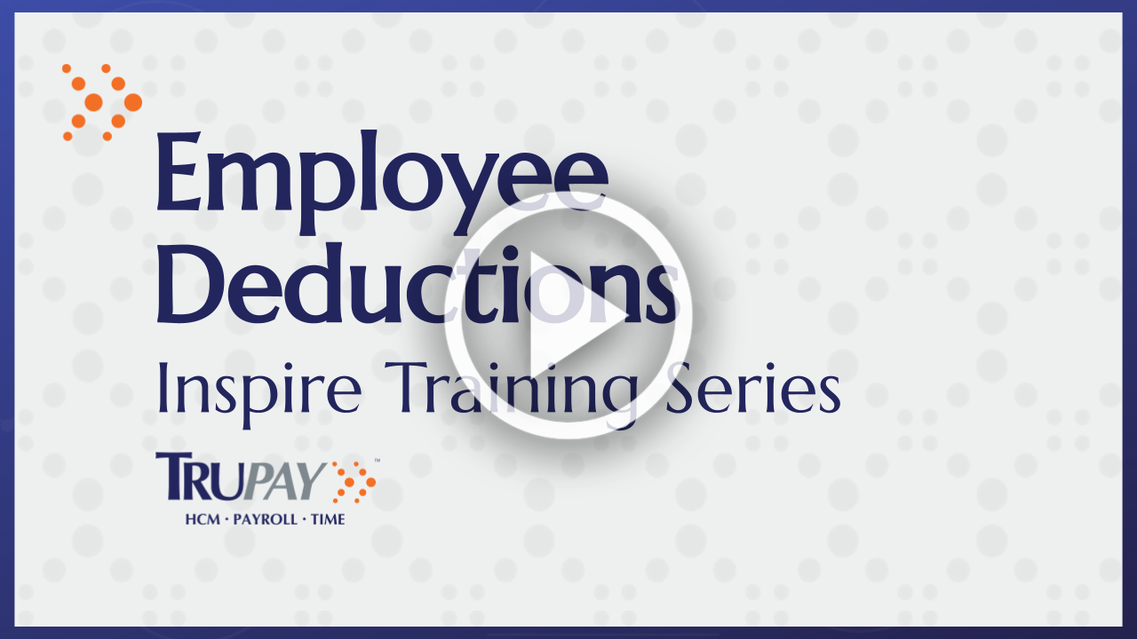 Employee Deductions