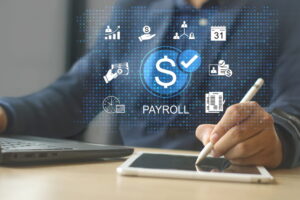 Payroll management and financial processing system